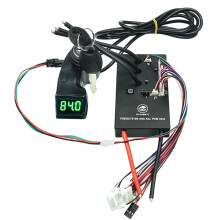 Flipsky 75100 V2.0 ESC mit Aluminium-Leiterplatte, 100-A-Integriertem Schalter und Elektrischem Torschloss für Elektro-Skateboards, -Scooter und