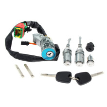 Kit de Serrure de Contact, de Direction et de Portières Gauche et Droite pour C3 4162AG 4162AH 9170T5