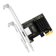 2.5Gb PCIe Network Card for Desktop PC, 2500/1000/100Mbps Gigabit Ethernet RJ45 LAN Port,PCIE X1 Interface Ethernet Card