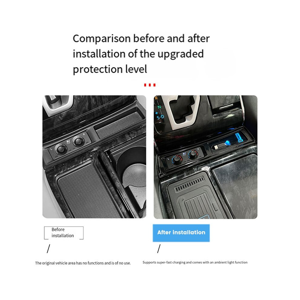 For Alphard/Vellfire Center Console Usb Super Fast Charging With Pull-Out Cable Usb Fast Charging 30 Serie 4713977543963