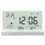 Clear Digital Clock with Base Transparent Large Screen Temp/Humidity/Date Display Electronic Clock Desktop Clocks B 1