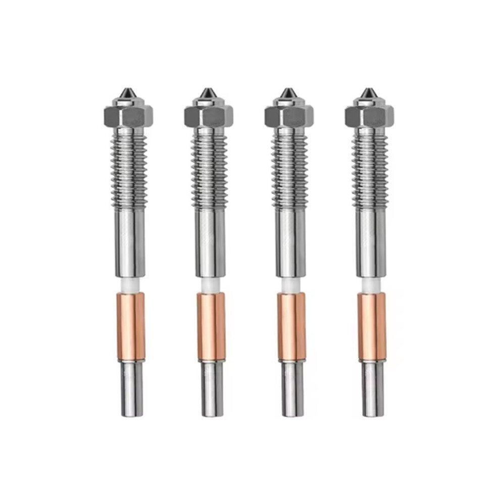4Pcs For Qidi Q2 Q2c Hotend Bimetallic Nozzle 0.4/0.6Mm Bimetallic Hot End Nozzles 3D Printer Accessorie 6032785917840