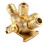 Compressed Air Distributor Wall Socket, Compressed Air Distributor, Brass,5 Compressed Air Coupling 1