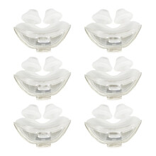 6pcs for AirFit P10 Nasal Pillow Cushion - Soft Silicone Replacement Nose Pillows CPAP Replacement Accessories- L