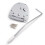 Svajerbrygga för Elgitarr med Whammy Bar, Silverfinish 1