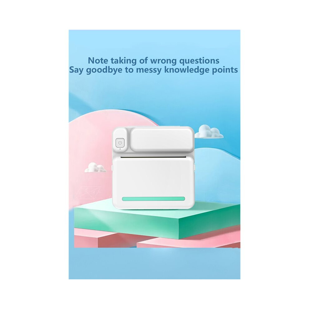 C19 Portable Thermal Printer Photo Pocket Thermal Label Printer Printing Wireless Printer 4713750222375