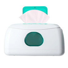 Baby Wipe Warmer Large Capacity Portable USB-Powered Wet Wipe Warmer Auto-Lift Spring Wet Wipes Warmer for Home/Travel