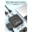 USB Printer Sharer 2-in 2-Out Printer Sharing Device USB Splitter Hub Converter for Keyboard Mouse USB Drive 9