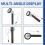 Flocking Kit Static Grass Applicator ABS Flocking Machine with Antislip Handle for DIY Scenic Modelling Diorama Scenery 2