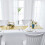 2 Pack Gold Sequin Table Runner 12x108 Inches for Party and Wedding Decorations 8