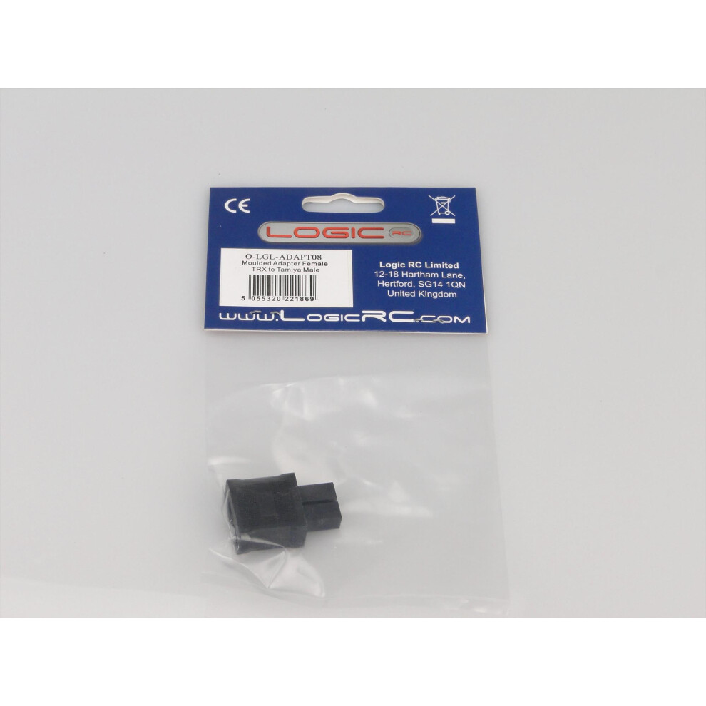 Logic Rc Moulded Adapter Female Trx To Tamiya Male Lgl-Adapt08 5055320221869