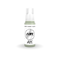 AK Interactive 11808 WWI German Grey-Green 17ml AIR 3G Acrylic Model Paint