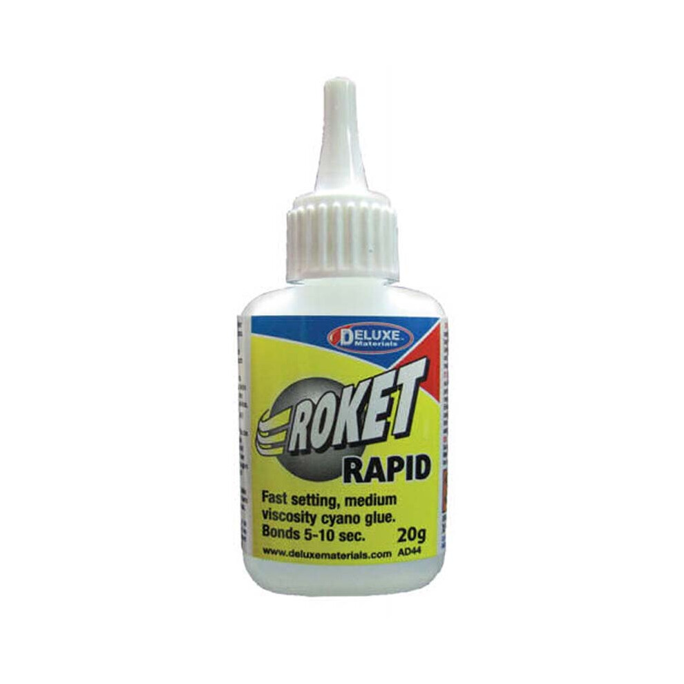 Deluxe Materials Roket Cyano Rapid - 20G 5060243900357