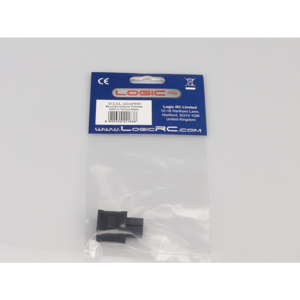 Logic Rc Moulded Adapter Female Dns To Tamiya Male Lgl-Adapt05 5055320221838
