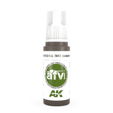 AK Interactive 11315 RAL 7017 Dunkelbraun 17ml AFV 3G Acrylic Model Paint