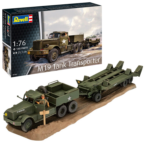 Revell Revell 03364 M19 Tank Transporter 1:76 Model Kit