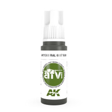 AK Interactive 11308 RAL 6007 Grun 17ml AFV 3G Acrylic Model Paint