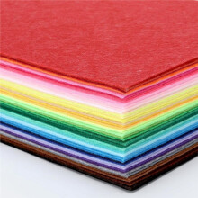 50 Stück Steife Filzstoffplatten, 8 X 12 Zoll, Verschiedene Farben für DIY-Projekte