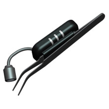 1-W-LED-Wimpernpinzette mit UV-Licht, Wimpernverlängerungslampe mit Touch-Schalter, Schnellhärtender Kleber für Wimpernverlängerungen, US-Stecker