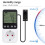 Digital Temperature Humidity Controller Socket Thermostat Heating Cooling Regulator Outlet EU Plug 4