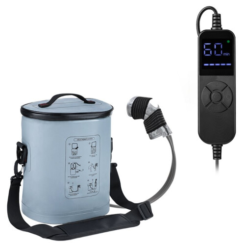 Portable Cold Therapy Machine for Knee Surgery Recovery, Ice Compression Wrap System US Plug