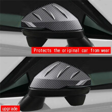 Carbon Fiber Pattern Rear View Mirror Cover for HRV HR-V Vezel 2021 2022 Side Wing Mirror Caps