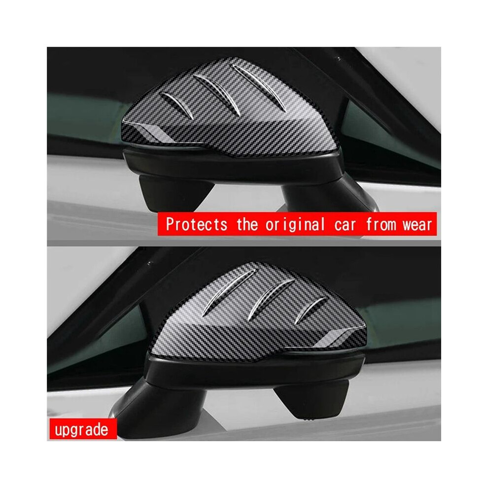 Carbon Fiber Pattern Rear View Mirror Cover For Hrv Hr-V Vezel 2021 2022 Side Wing Mirror Caps 6034191719803