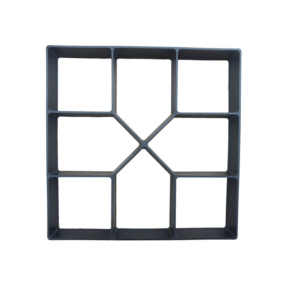 Diy Path Maker Paver Mold Stone Brick Concrete Mold Concrete Cement Walk Garden Path Paving Paver Reusable Patio Mold,B 4711184600912