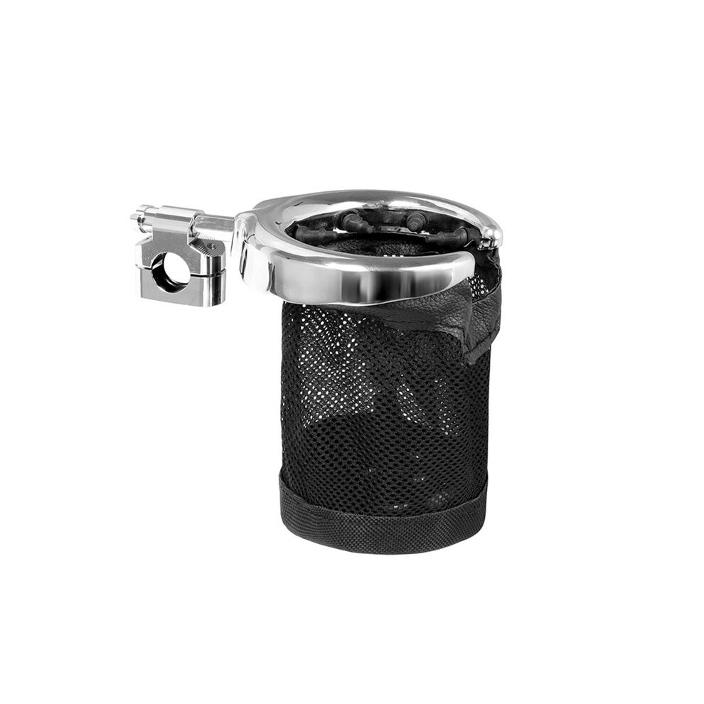 Universal Motorcycle 1inch/25mm Handlebar Cup Drink Holder Chrome for  Davidson Sportster Dyna Softail Road King