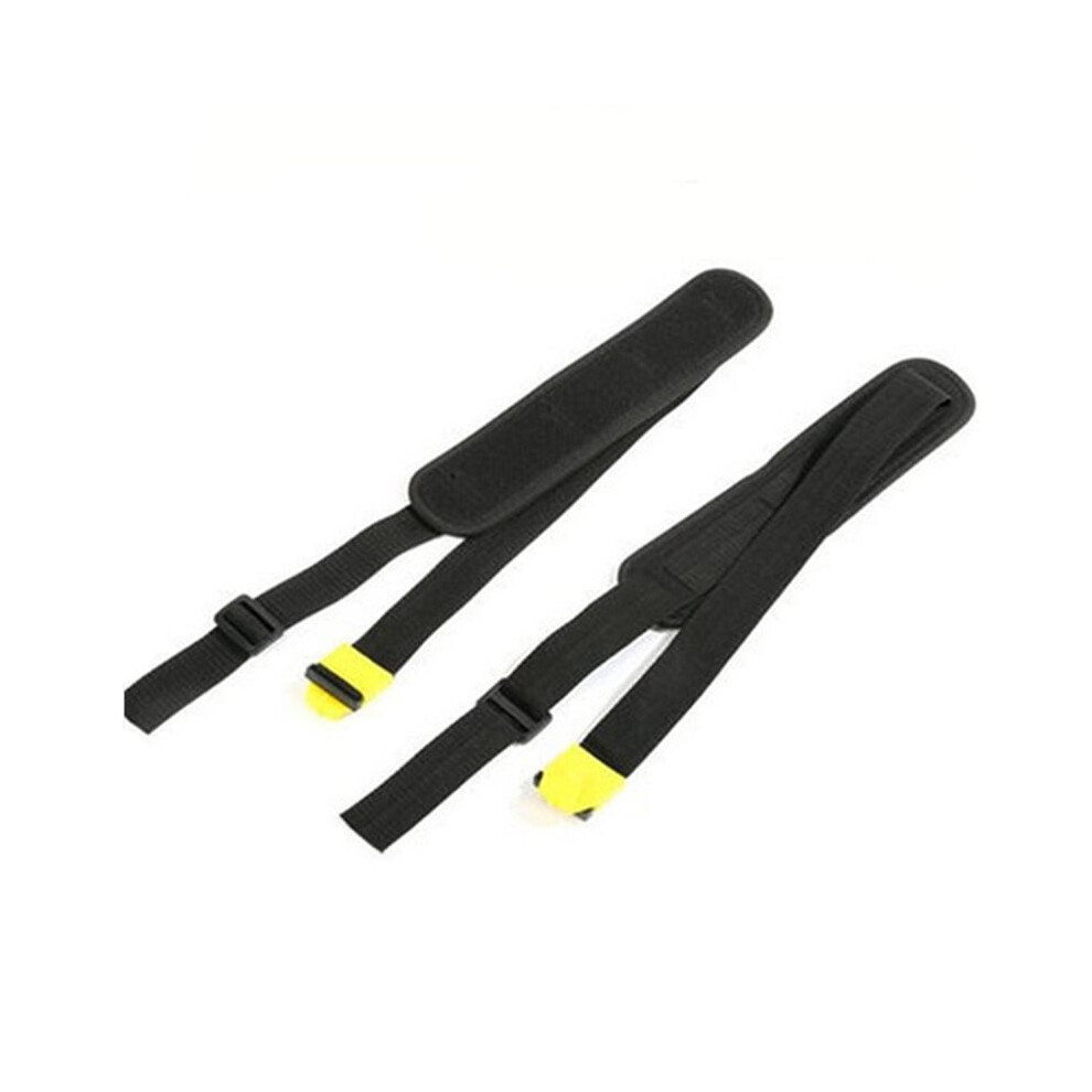 2 Pack Of Backpack Sprayer Belt Replacement,Sponge Adjustable Agriculture Manual Sprayer Backpack Shoulder Strap Black/Yellow 4711643117746