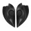 2Pcs Car Speakers Grille Triangular Plate Horn Tweeter Cover for  Mirage 1