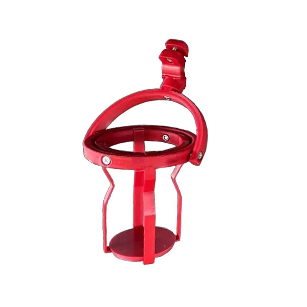 Car Gyro Cup Holder Spill-Proof Self-Leveling Cup Holder Rotatable Universal Beverage Holder For Coffee And Cans Red