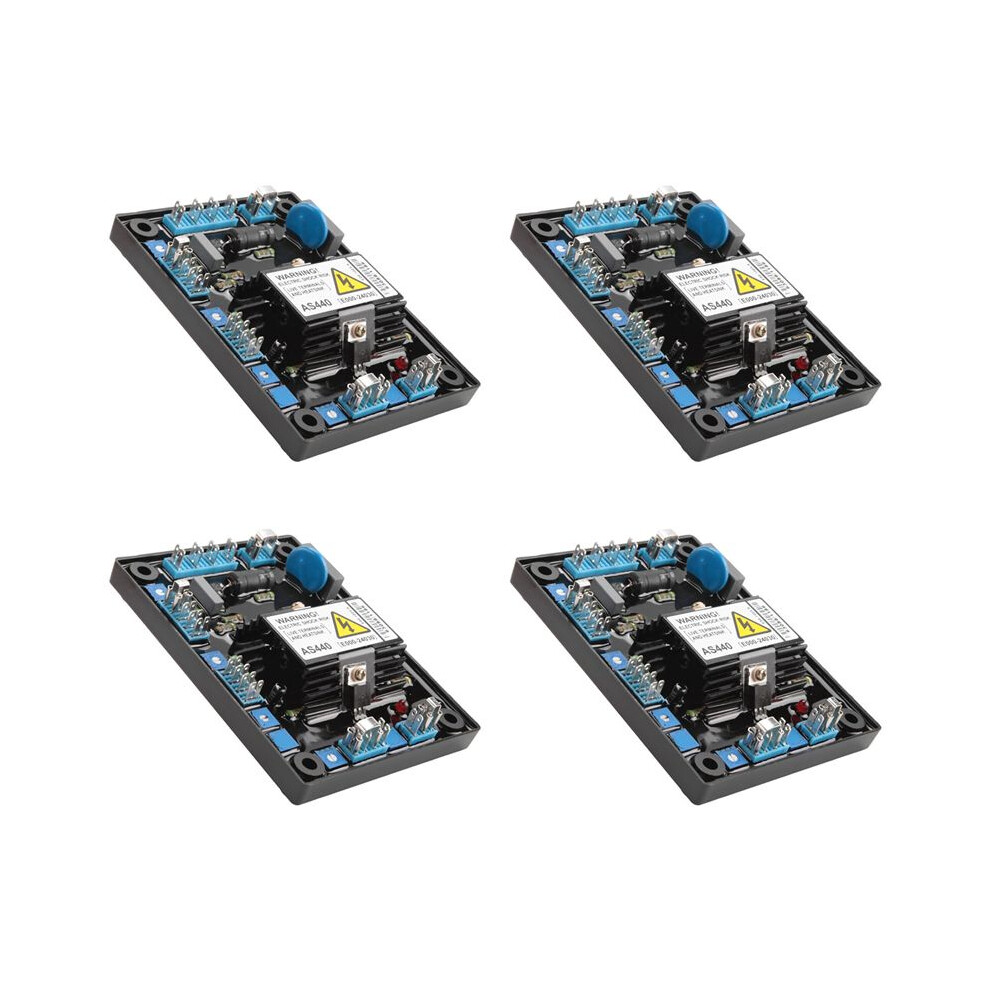 4X As440 Generator Automatic Voltage Regulator Input Ac 190-264V 4A Engine Avr Voltage Regulator Generator Accessories 6031015828130