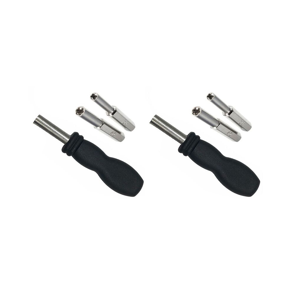 2Set 4.5Mm & 3.8Mm Screwdriver Security Bit Tool For Snes N64 Gamecube Gamebit 6032048561728