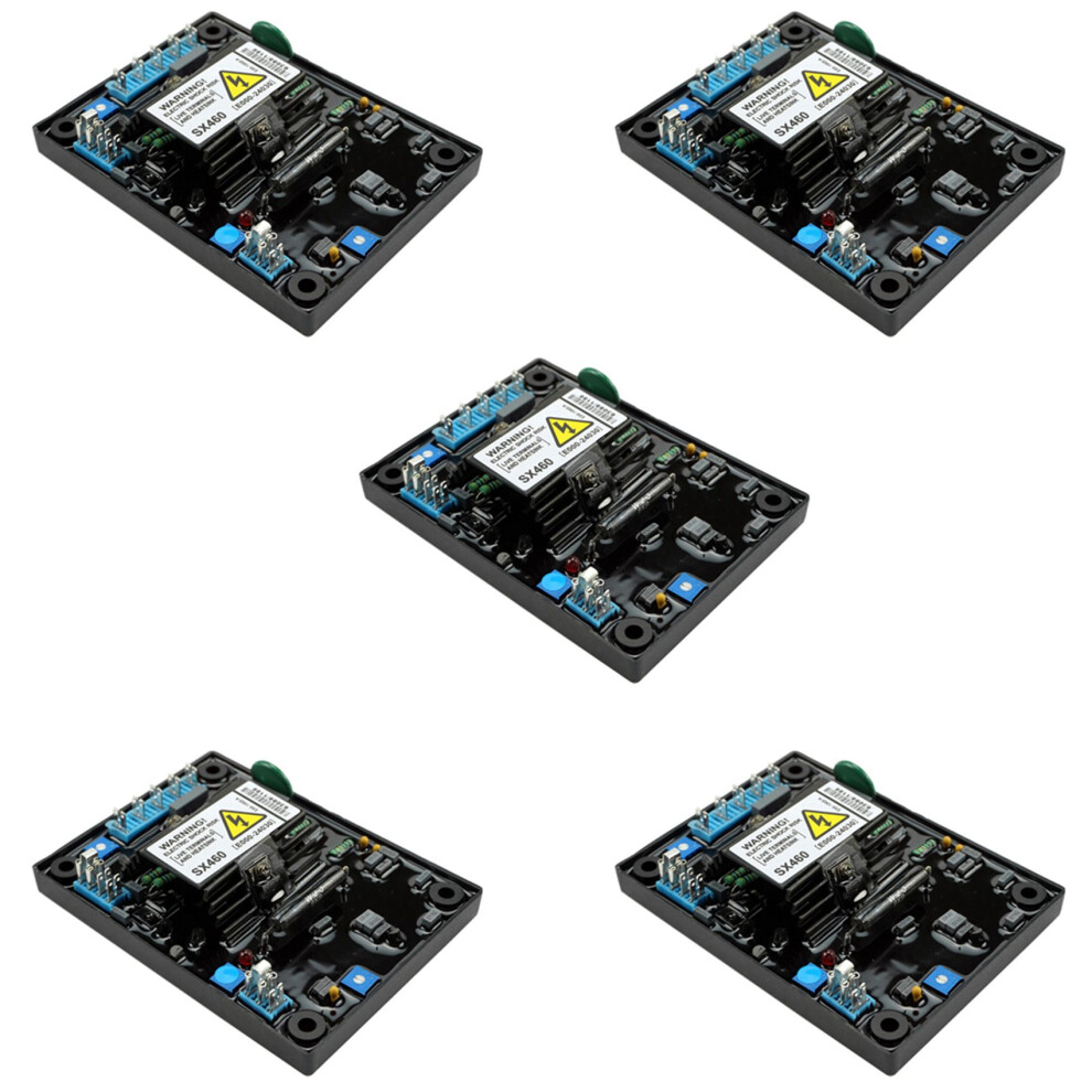 5X New Sx460 For Generator Avr Automatic Voltage Regulator Alternator Part Power Stabilizer 6031015804479