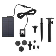Solar Water Fountain Pump, Solar Bird Bath Fountain Pump Outdoor with Tubing, Solar Powered Fountain Pump