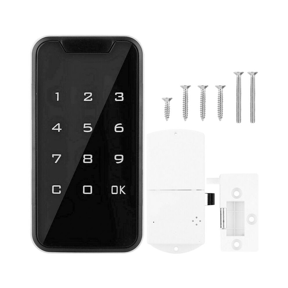 10X Electronic Digital Electronic Door Lock Fingerprint Press Password Keyless Keypad 6031612524466