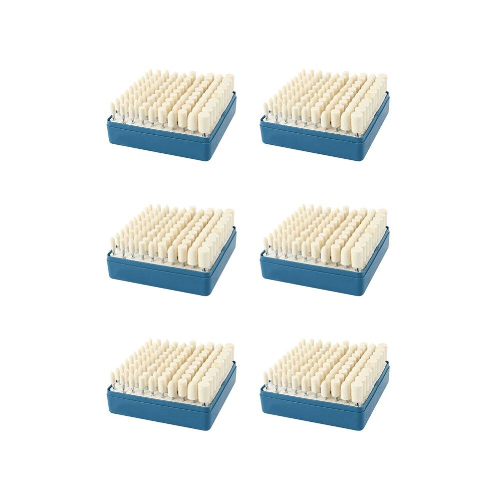 600 Pieces Of Grinding Wheel Wool Wool Polishing Grinding Wheel Grinding 3Mm Handle Polishing Accessories 6033075401117