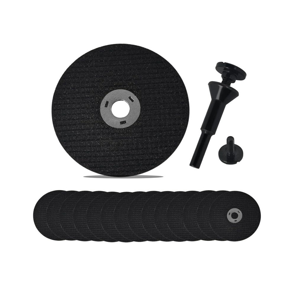 3 Inch Cut Off Wheels With 1/4 Inch Mandrel Kit,Cutting Wheels Cutter Discs With 3/8 Inch Arbor Hole 15Pcs+1Pack Mandrel 4713482048151