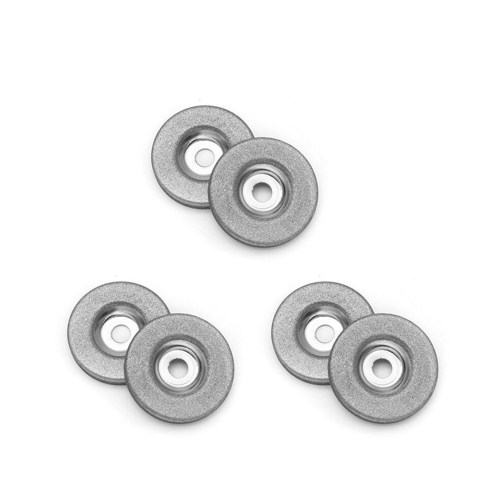 6Pcs 50Mm Diamond Grinding Wheel Circle Disc For Electric Multifunctional Sharpener Grinder Sharpening Accessories 6031977032200