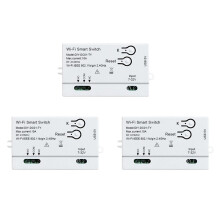 3X Tuya WiFi DIY Timer 1CH 7-32V USB 5V 2.4G WiFi Smartlife Home Automation Module for Alexa IFTT