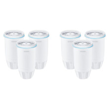 6Pcs Water Filters Replacement for Zero ZR-001,ZR-003 ZR-004, ZR-006 Water Pitchers and Dispenser,Multi-Layer Filtration