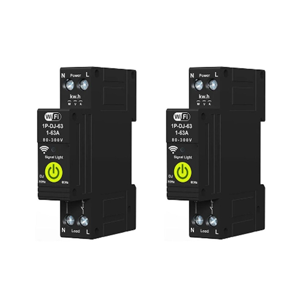 2X Wifi Overvoltage And Undervoltage Protector Photovoltaic Bidirectional Meter Kwh Metering 6031977019133