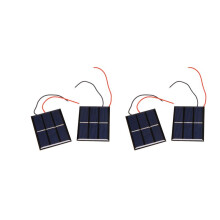 4 Pcs 1.5V 400MA 80X60mm Micro- Power Solar Cells for Solar Panels - DIY Projects - Toys - Battery Charger