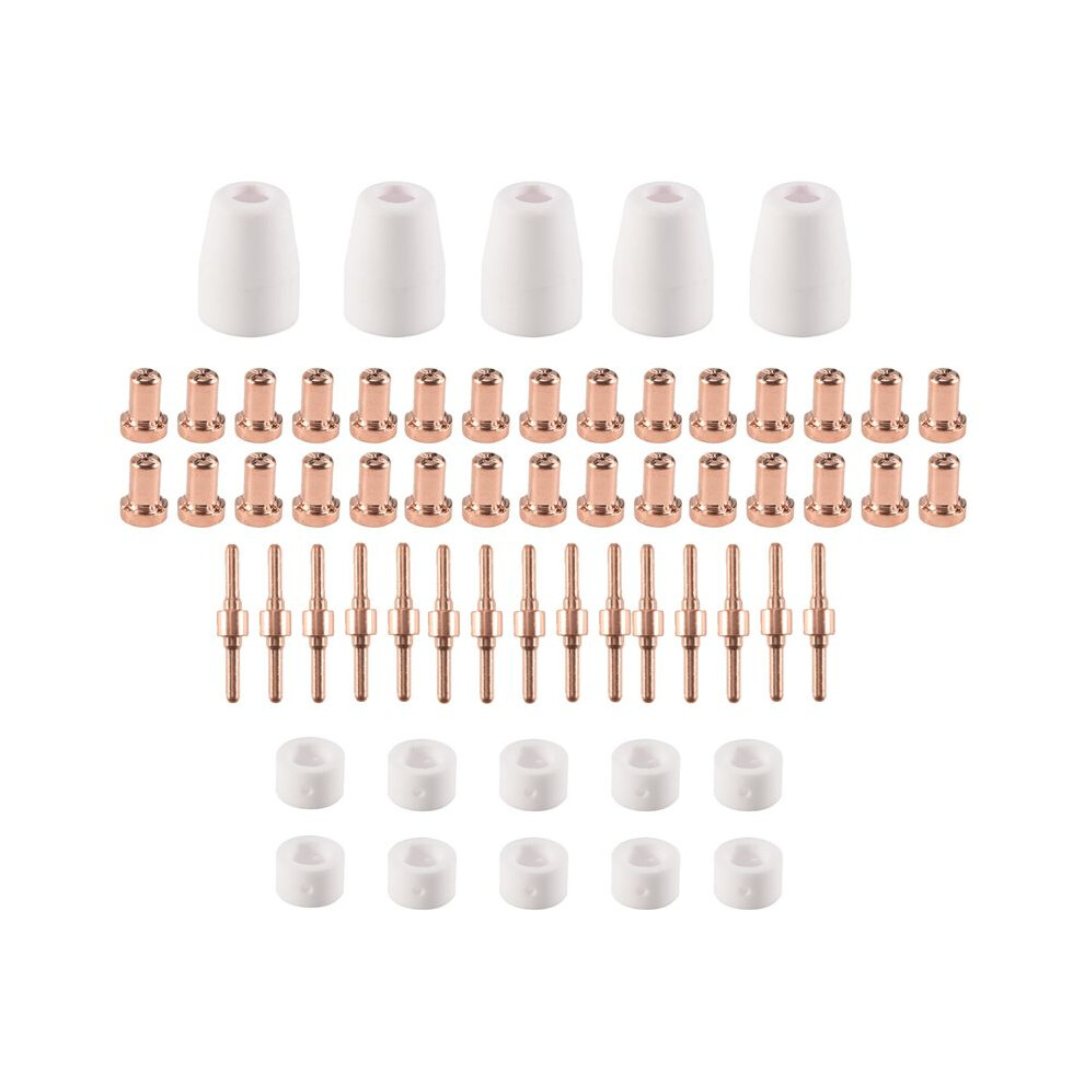60 Pieces Of Plasma Cutting Consumables For Cut40 50 Flashlight With Plasma Cutter Pt31 Lg40 4713300057013