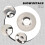 Cutting disc, for glass / stone, with diamond coating, galvanized, fine grain 6