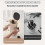 Makeup Organizer with Lid Automatic Lifting Cosmetic Tools Organizer Dustproof Makeup Organizer for Makeup Brushes 8