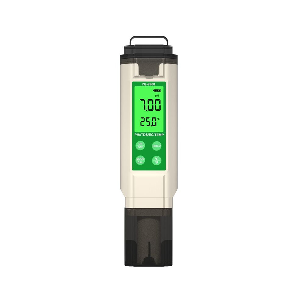 Digital Ph Meter Hydroponic Water Quality Tester Lcd Backlight Thermometer Ph/Ec/Tds Meter For Aquariums Spa 6034189293322