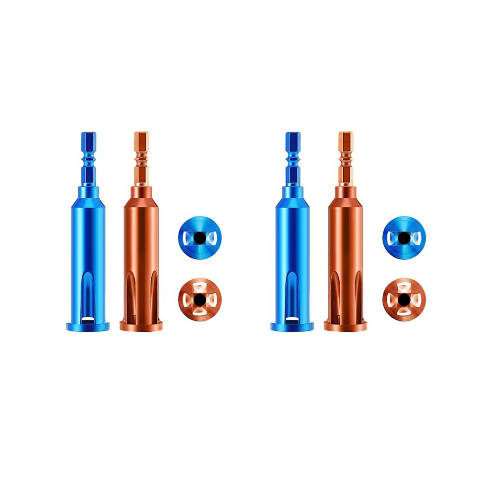 2X Wire Twisting Tools Hex Shank 1/4 Batch Connector And Cable Striper Wire Stripper And Twister, Power Tools 4712234444968