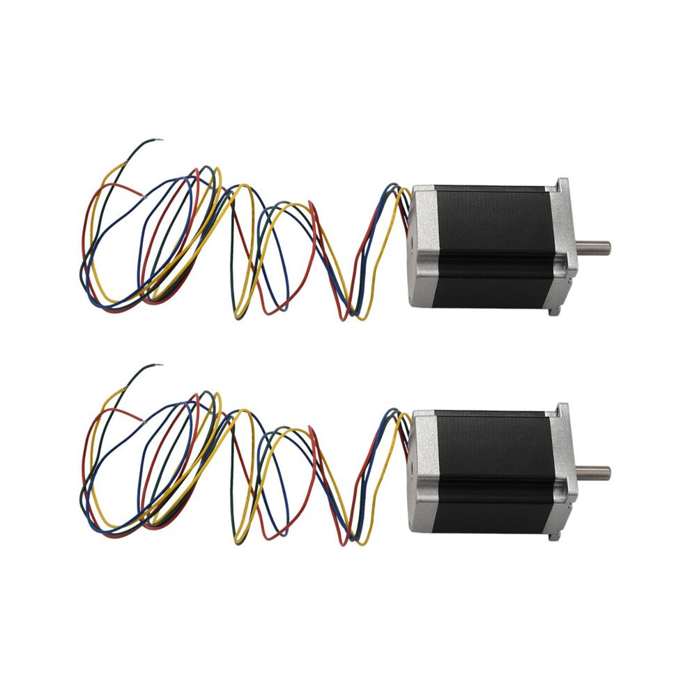 2X Nema 23 Cnc Stepper Motor 57X82mm 3A 2.2N.m D= 8Mm 315Oz-In Nema23 Cnc Router Engraving Milling Machine 3D Printer 6032093485895